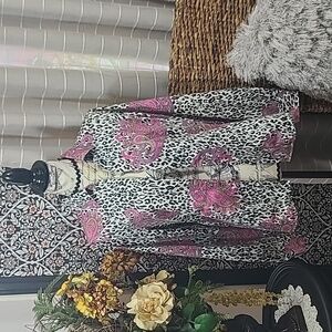 Foxcroft long sleeve zipper front shirt